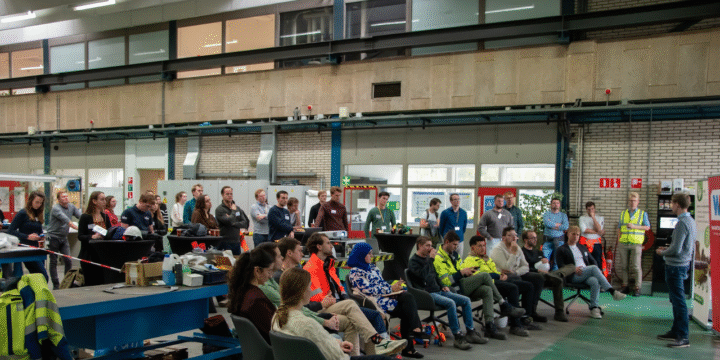 BIG en Jong Warmtenetwerk bezoeken Diemencentrale